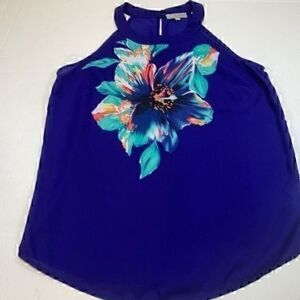 Rose & Thyme Women’s halter style sheer dress blouse.